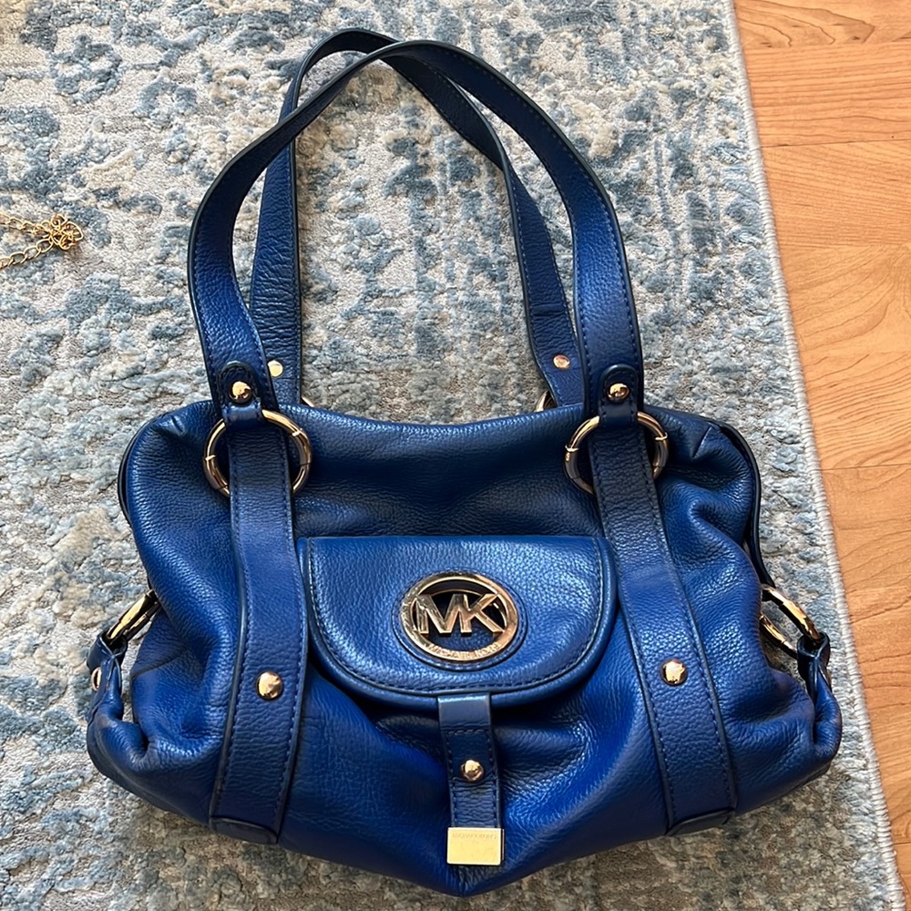 Michael Kors Blue Handbag